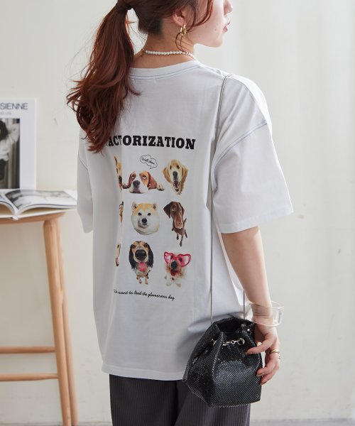 NICE CLAUP OUTLET(ナイスクラップ　アウトレット)/犬集合Tシャツ/img11
