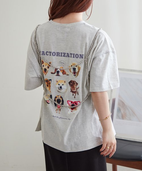 NICE CLAUP OUTLET(ナイスクラップ　アウトレット)/犬集合Tシャツ/img15
