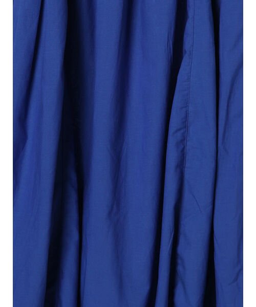 Samansa Mos2 blue(サマンサモスモス ブルー)/【Made in India】コットンビスコースギャザースカート/img30