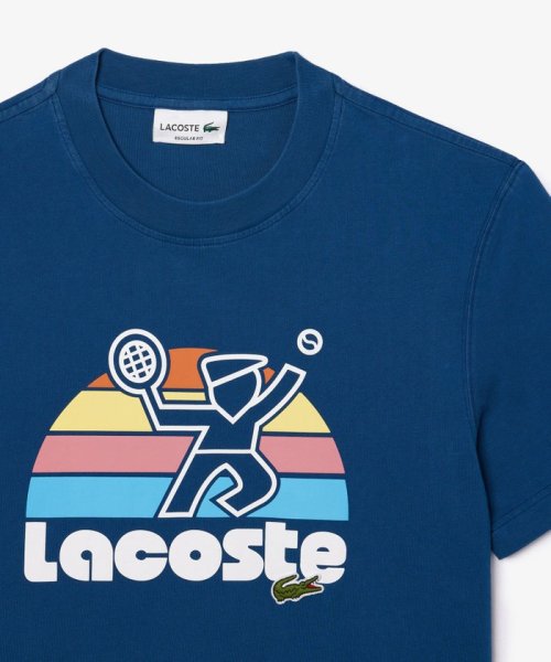 LACOSTE Mens(ラコステ　メンズ)/テニスプレイヤーグラフィックプリントクルーネックTシャツ/img02