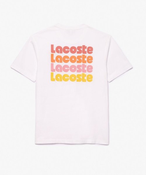 LACOSTE Mens(ラコステ　メンズ)/リピートネームバックプリントTシャツ/img04