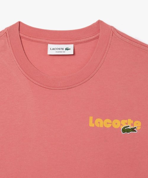 LACOSTE Mens(ラコステ　メンズ)/リピートネームバックプリントTシャツ/img16