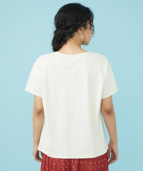 Jocomomola(ホコモモラ)/Cosecha フラワープリント Tシャツ/img11