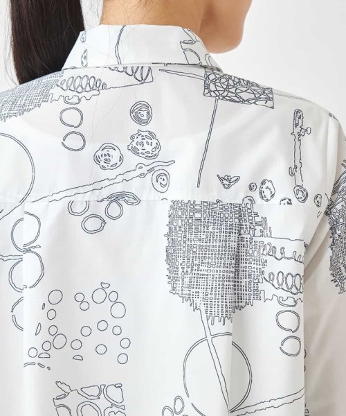 HIROKO BIS(ヒロコビス)/幾何学POPチュニックシャツ /洗濯機で洗える/img05