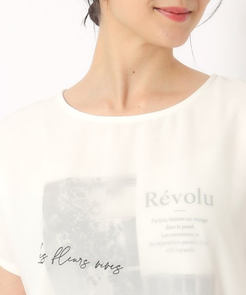 大人の旬な着こなしに シフォンレイヤード 転写プリントTシャツ 人気・おすすめ｜省スペース設計・旅行向けにおすすめ お得商品 プライバシー配送 国内発送・安心販売体制