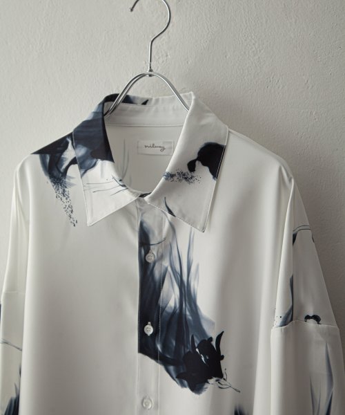 Nilway(ニルウェイ)/Assorted design pattern shirt/img01