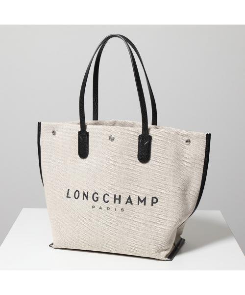 Longchamp(ロンシャン)/Longchamp トートバッグ 10090HSG037 コットン×レザー ロゴ/img02
