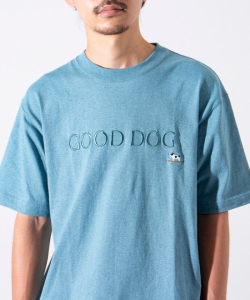 GLOSTER(GLOSTER)/【GLOSTER/グロスター】フレンチブルドッグ刺繍 GOOD DOG Tシャツ/img14