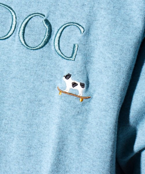 GLOSTER(GLOSTER)/【GLOSTER/グロスター】フレンチブルドッグ刺繍 GOOD DOG Tシャツ/img16