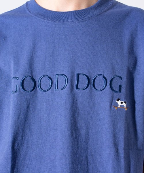 GLOSTER(GLOSTER)/【GLOSTER/グロスター】フレンチブルドッグ刺繍 GOOD DOG Tシャツ/img25