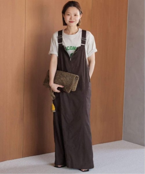 《WEB限定/追加6予約》アイラインジャンパースカート SLOBE こちらの商品は メイン