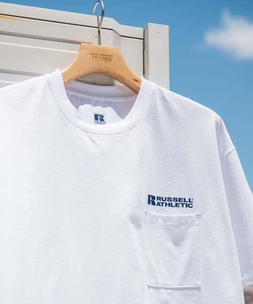 URBAN RESEARCH DOORS(アーバンリサーチドアーズ)/【予約】『別注』RUSSELL ATHLETIC×DOORS　DRY－POWER S/S T－shirts/img01