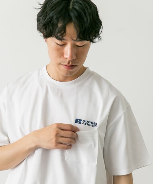 URBAN RESEARCH DOORS(アーバンリサーチドアーズ)/【予約】『別注』RUSSELL ATHLETIC×DOORS　DRY－POWER S/S T－shirts/img04