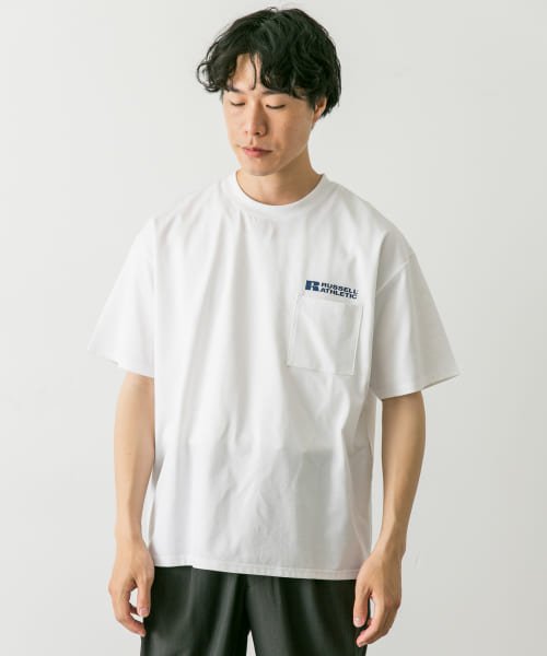 URBAN RESEARCH DOORS(アーバンリサーチドアーズ)/【予約】『別注』RUSSELL ATHLETIC×DOORS　DRY－POWER S/S T－shirts/img05