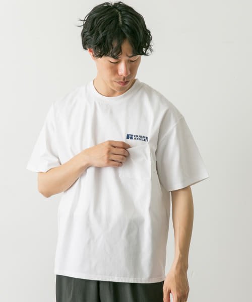 URBAN RESEARCH DOORS(アーバンリサーチドアーズ)/【予約】『別注』RUSSELL ATHLETIC×DOORS　DRY－POWER S/S T－shirts/img06