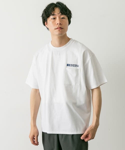 URBAN RESEARCH DOORS(アーバンリサーチドアーズ)/【予約】『別注』RUSSELL ATHLETIC×DOORS　DRY－POWER S/S T－shirts/img07