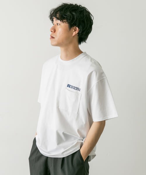 URBAN RESEARCH DOORS(アーバンリサーチドアーズ)/【予約】『別注』RUSSELL ATHLETIC×DOORS　DRY－POWER S/S T－shirts/img08