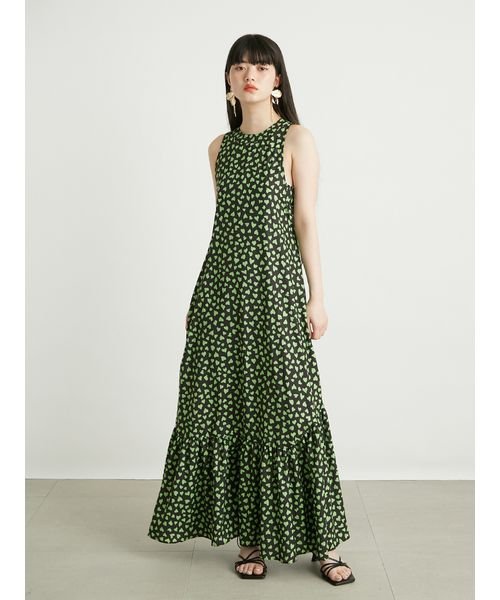 バリエーションプリントサマードレス 予めご了承ください