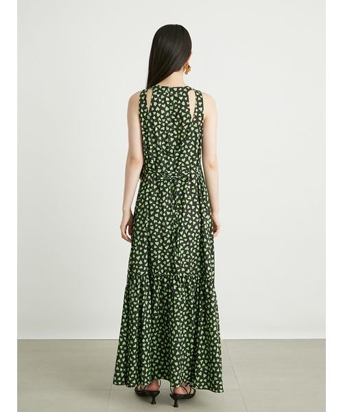 バリエーションプリントサマードレス 予めご了承ください