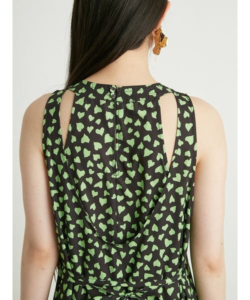 バリエーションプリントサマードレス 予めご了承ください