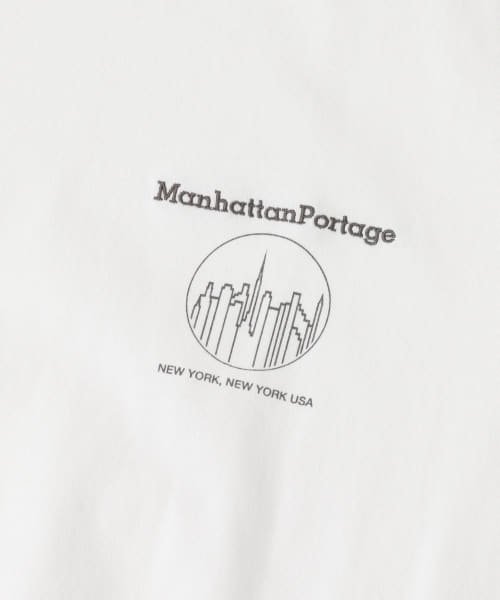 URBAN RESEARCH DOORS(アーバンリサーチドアーズ)/『別注』Manhattan Portage×DOORS　ワンポイント プリント Tシャツ/img37