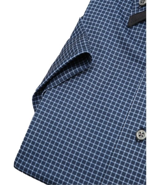 TAKA-Q(タカキュー)/クールパス スタンダードフィット ボタンダウン半袖ニットシャツ 半袖 シャツ メンズ ワイシャツ ビジネス ノーアイロン 形態安定 yシャツ 速乾/img04