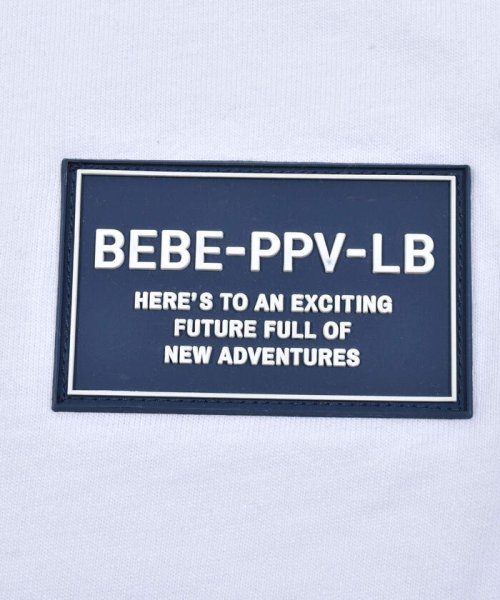 BeBe Petits Pois Vert(ベベ プチ ポワ ヴェール)/【店舗限定】無地＋刺しゅうチェックTシャツ(95~150cm)/img16