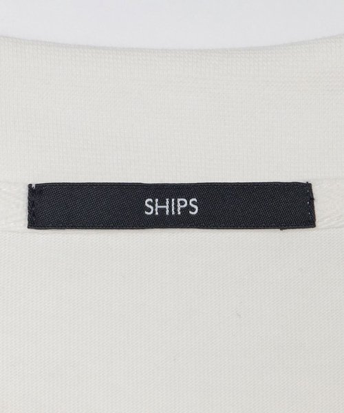 SHIPS MEN(シップス　メン)/*SHIPS:〈抗菌・防臭〉テレワーク ビズ ワンポイント ロゴ クルーネック ポケット Tシャツ/img25