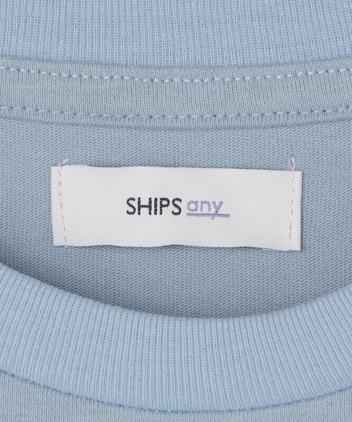 SHIPS any MEN(シップス　エニィ　メン)/SHIPS any: スクリプトフォント any ワンポイント チェーンステッチ ロゴ Tシャツ◇/img23