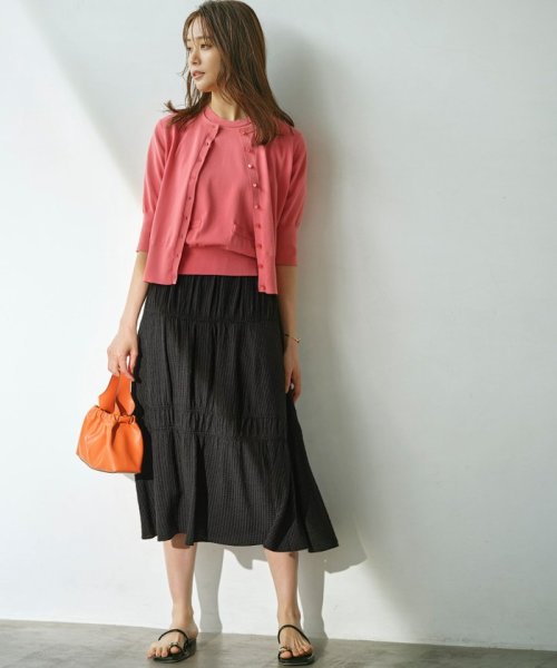 【洗える・6色展開】CANDYボタン 半袖カーディガン 人気・おすすめ｜使いやすい・旅行におすすめ 品質保証 全国発送