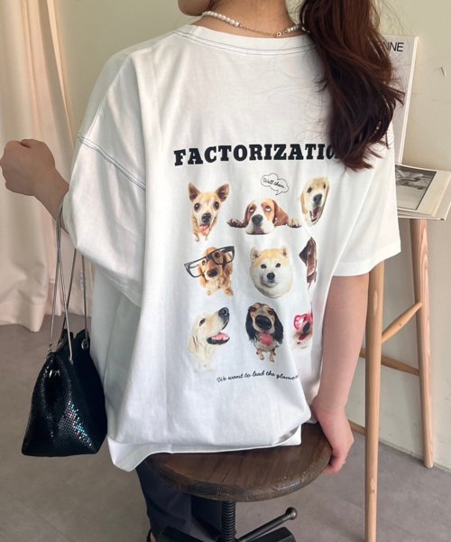 NICE CLAUP OUTLET(ナイスクラップ　アウトレット)/犬集合Tシャツ/img10