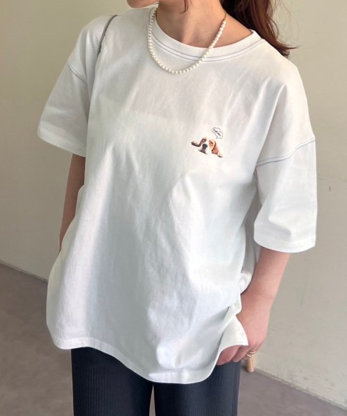 NICE CLAUP OUTLET(ナイスクラップ　アウトレット)/犬集合Tシャツ/img21