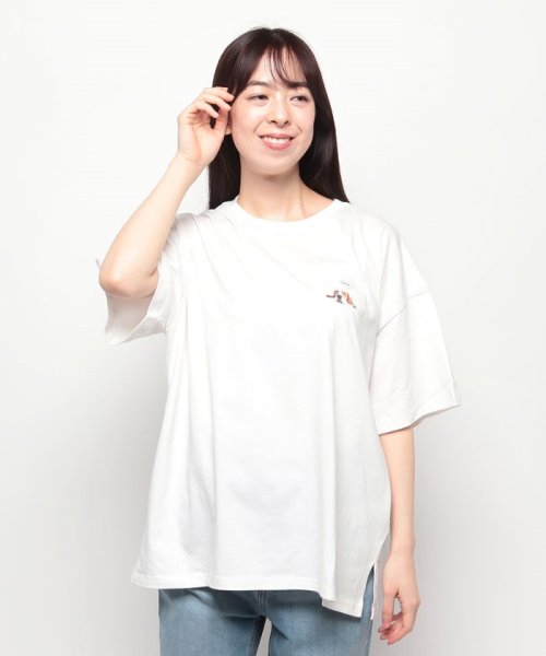 NICE CLAUP OUTLET(ナイスクラップ　アウトレット)/犬集合Tシャツ/img31