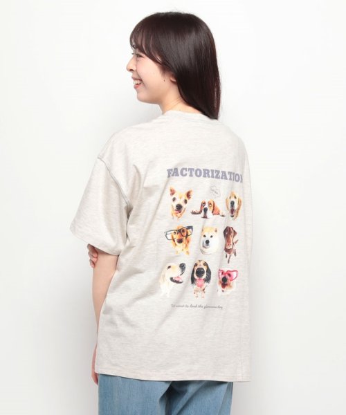 NICE CLAUP OUTLET(ナイスクラップ　アウトレット)/犬集合Tシャツ/img32