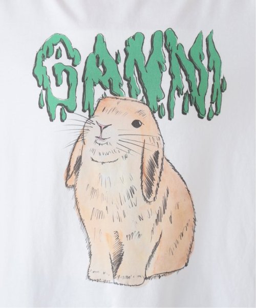 U by Spick&Span(ユーバイ　スピック＆スパン)/【GANNI / ガニー】 T－shirt Bunny/img20