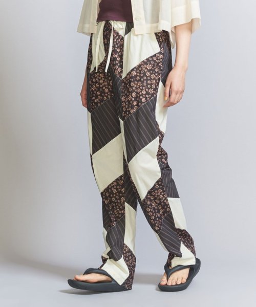 ＜Lollys Laundry＞パッチワーク ワークパンツ 