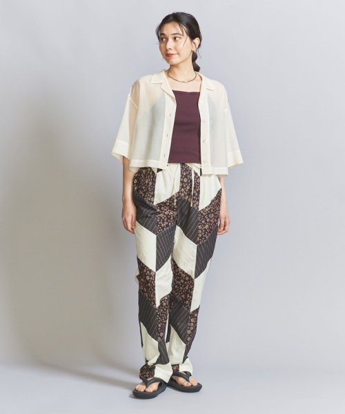 ＜Lollys Laundry＞パッチワーク ワークパンツ 