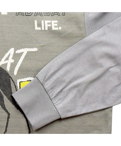 アダバット adabat ルームウェア 部屋着 パジャマ セットアップ ナイトウェア メンズ 前開き 上着 チャコール ネイビー 0228－95 アダバット adabat