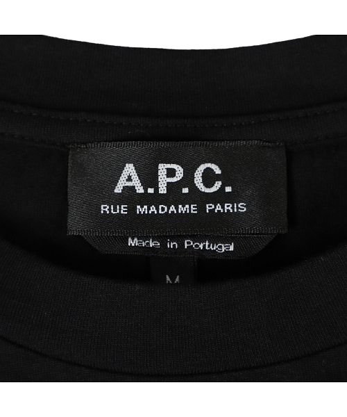 A.P.C.(アーペーセー)/ A.P.C. アーペーセー Tシャツ 半袖 メンズ ITEM ブラック 黒/img06