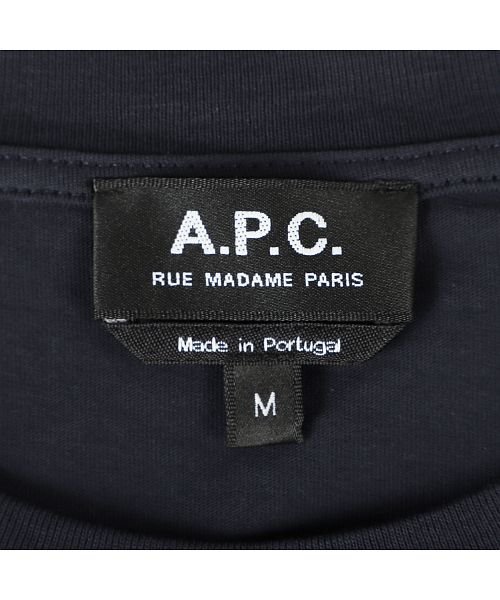 A.P.C.(アーペーセー)/ A.P.C. アーペーセー Tシャツ 半袖 メンズ RIVER ダーク ネイビー/img06