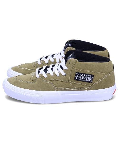VANS ヴァンズ スケート ハーフキャブ スニーカー メンズ バンズ SKATE HALF CAB オリーブ VN0A5FCDCUQ