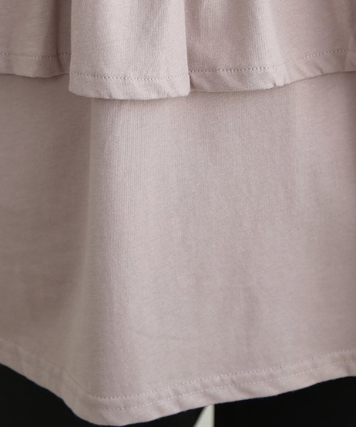 Doux Belle(ドゥーベル)/Tシャツ 半袖トップス 体型カバー/img19