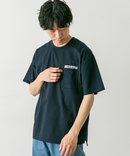 URBAN RESEARCH DOORS(アーバンリサーチドアーズ)/【予約】『別注』RUSSELL ATHLETIC×DOORS　DRY－POWER S/S T－shirts/img35