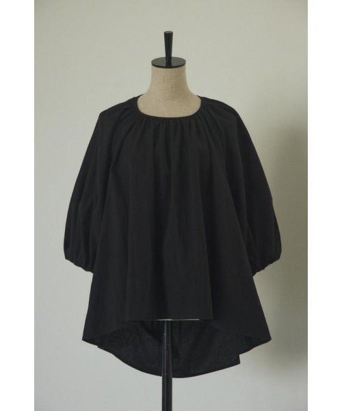 BLACK BY MOUSSY(ブラックバイマウジー)/back open gather blouse/img16