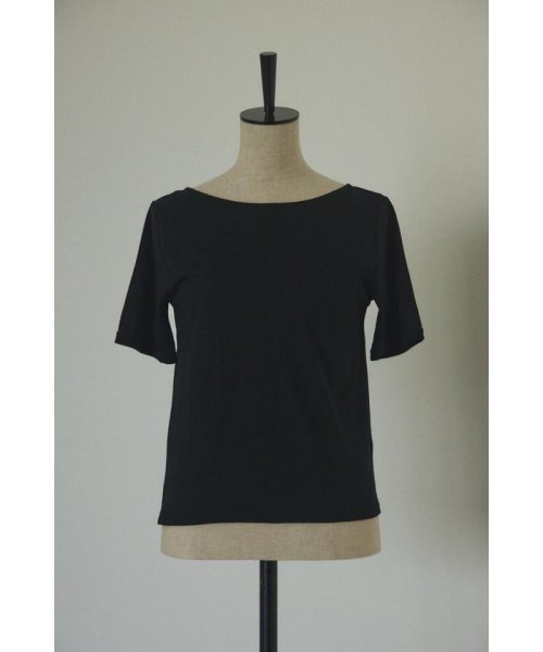 BLACK BY MOUSSY(ブラックバイマウジー)/back open t－shirt/img12