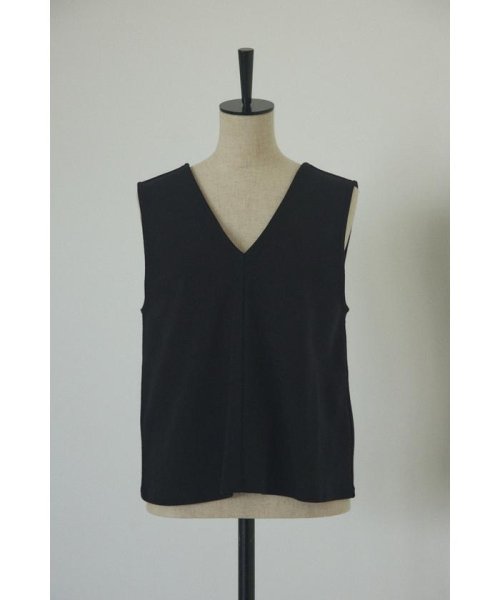 BLACK BY MOUSSY(ブラックバイマウジー)/pile v neck tops/img12