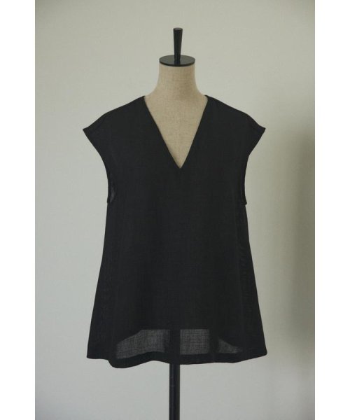BLACK BY MOUSSY(ブラックバイマウジー)/vneck mesh tops/img15