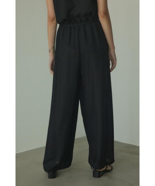 BLACK BY MOUSSY(ブラックバイマウジー)/mesh relax pants/img10