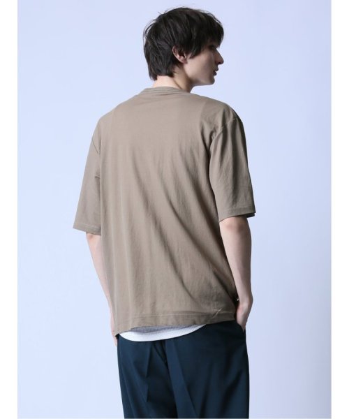 semanticdesign(セマンティックデザイン)/KAITEKI+ クルーネック半袖Tシャツ&タンクトップ アンサンブル/img02