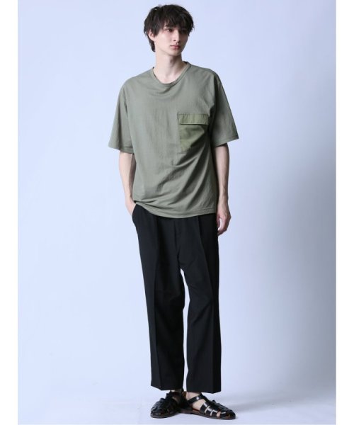 semanticdesign(セマンティックデザイン)/KAITEKI+ クルーネック半袖Tシャツ&タンクトップ アンサンブル/img27